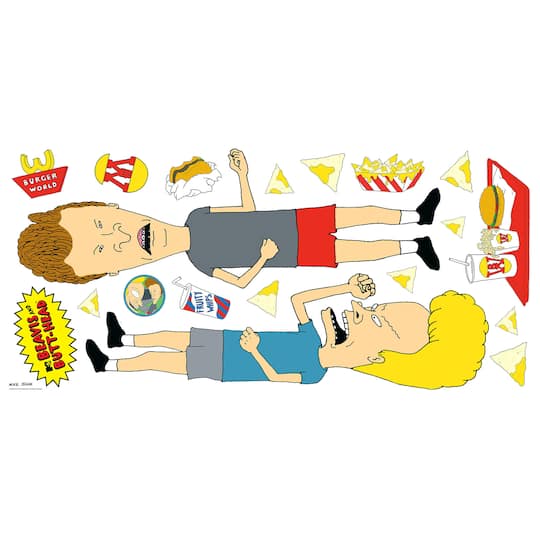 RoomMates Beavis and Butt-Head Peel & Stick Giant Wall Decals | Michaels®